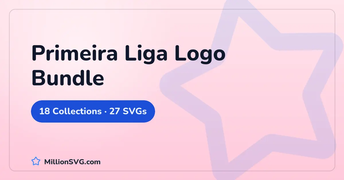 Primeira Liga Logo Bundle SVG bundle cover