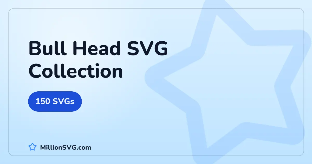 Bull Head SVG collection cover