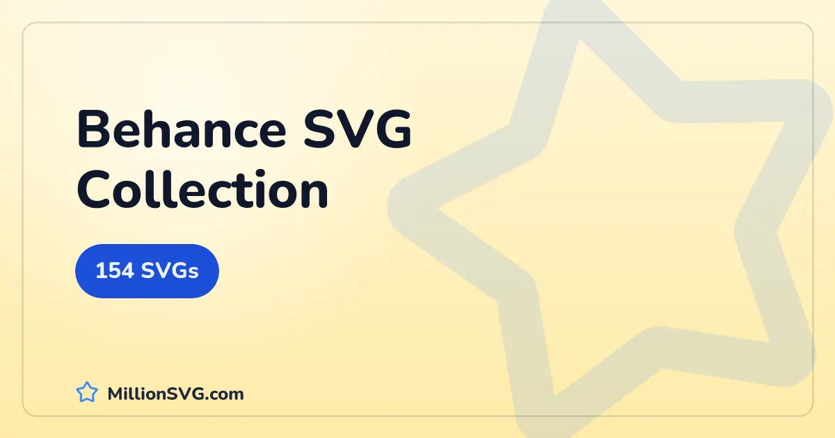 Behance SVG collection cover