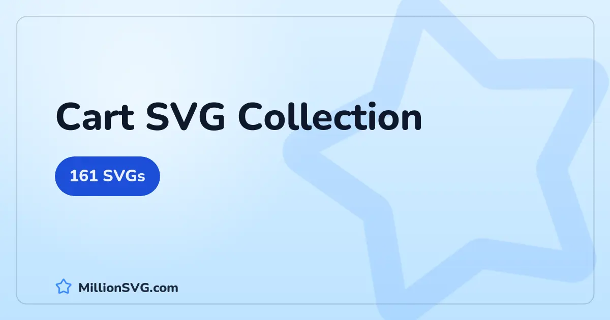Cart SVG collection cover