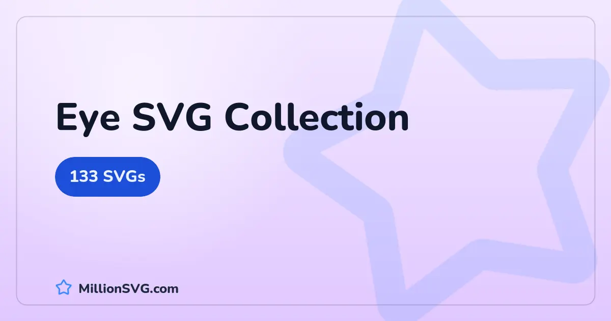 Eye SVG collection cover