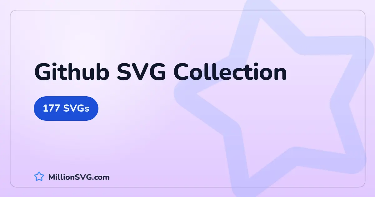 Github SVG collection cover