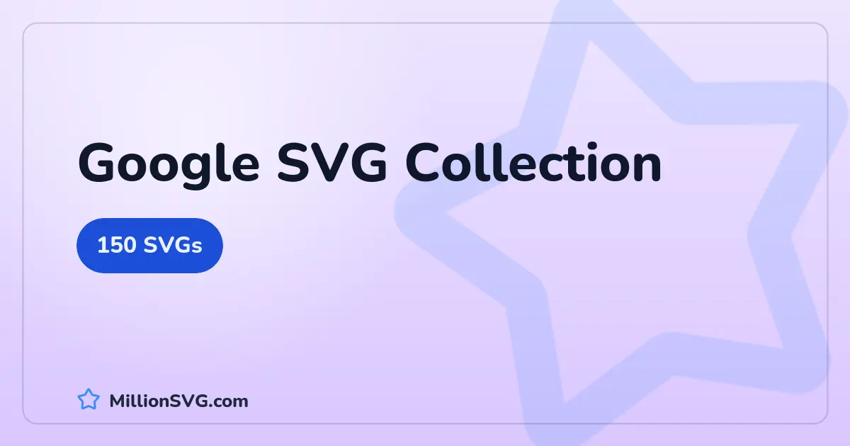 Google SVG collection cover