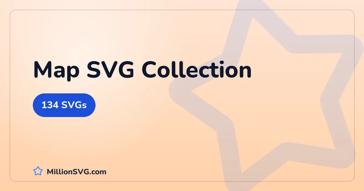 Map SVG collection cover