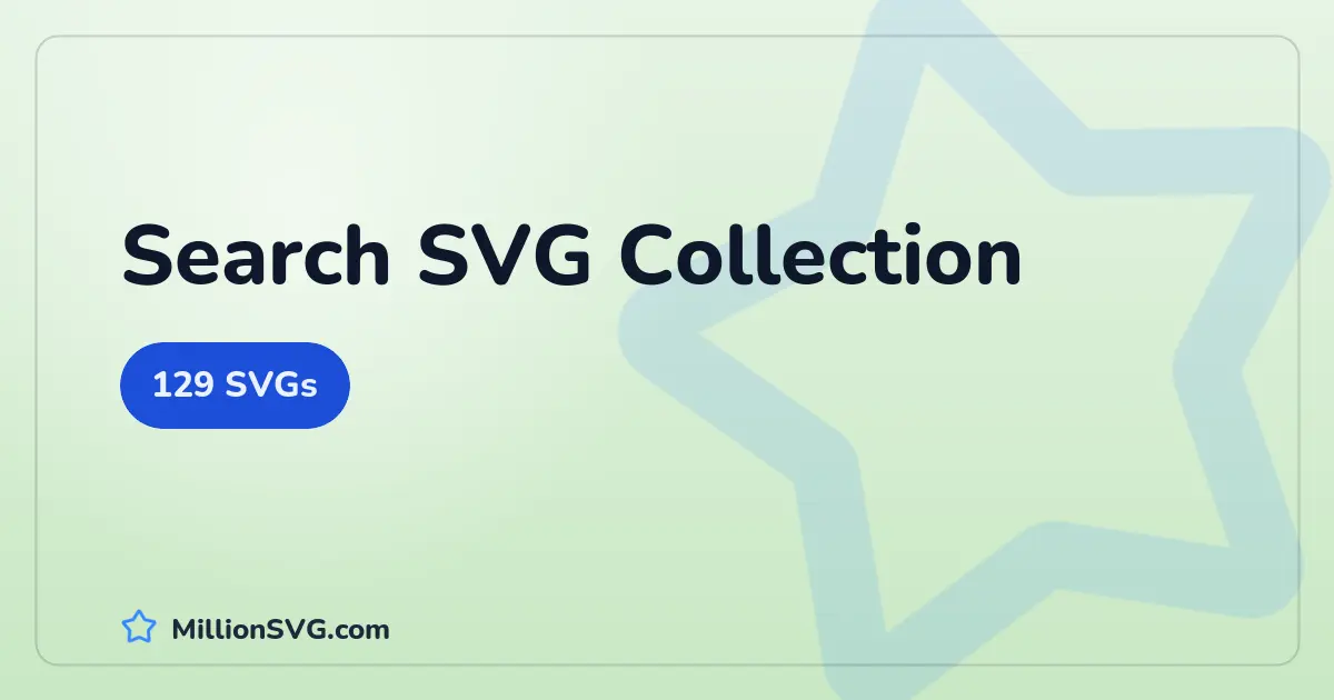 Search SVG collection cover