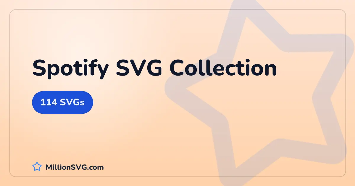 Spotify SVG collection cover
