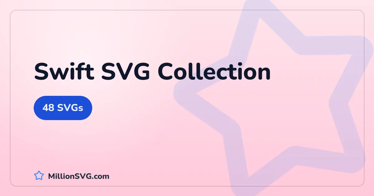 Swift SVG collection cover