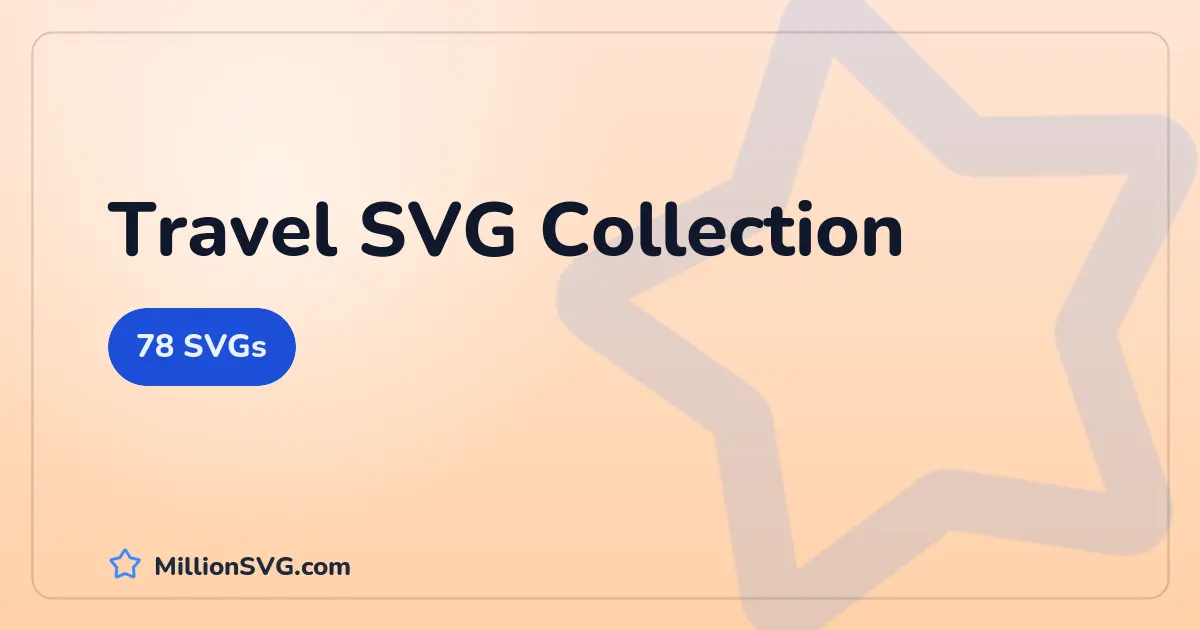 Travel SVG collection cover