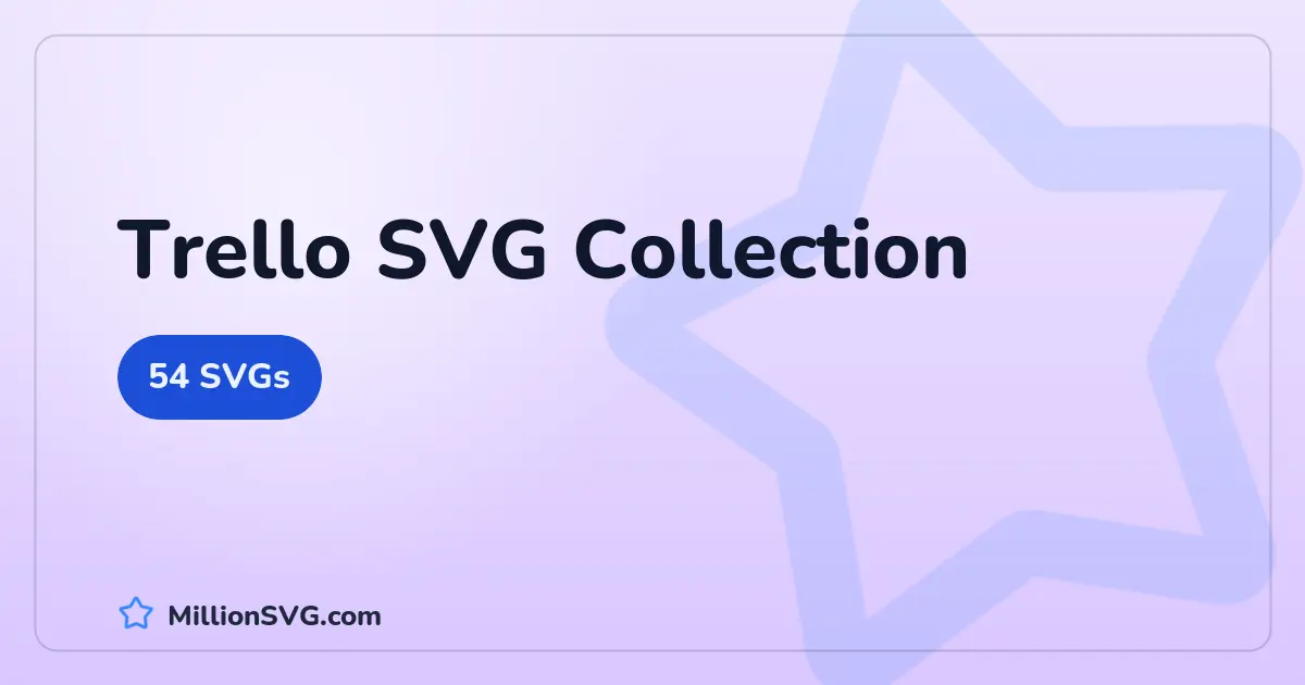 Trello SVG collection cover