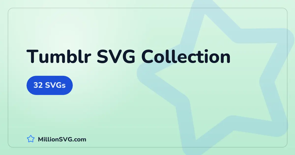 Tumblr SVG collection cover