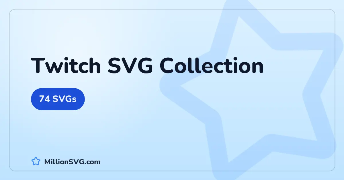 Twitch SVG collection cover