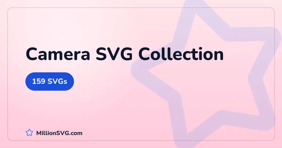 Camera SVG collection cover