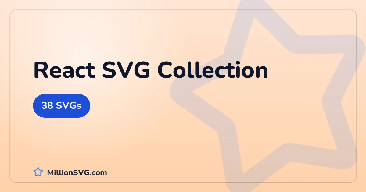 React SVG collection cover