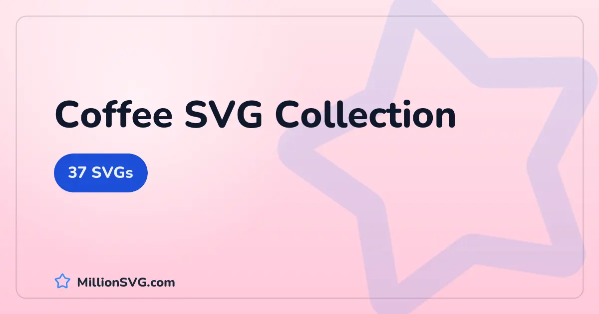 Coffee SVG collection cover