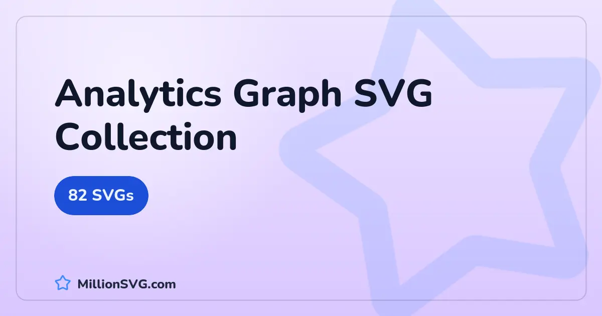 Analytics Graph SVG collection cover