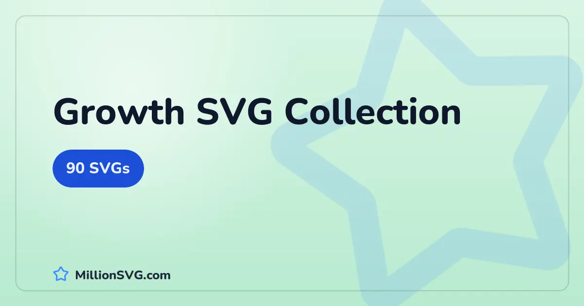 Growth SVG collection cover